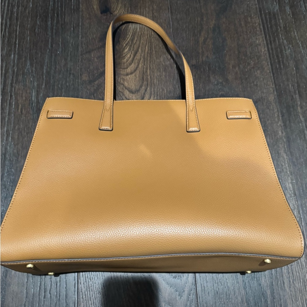 Tory Burch Robinson Leather Satchel - Picture 3 of 4